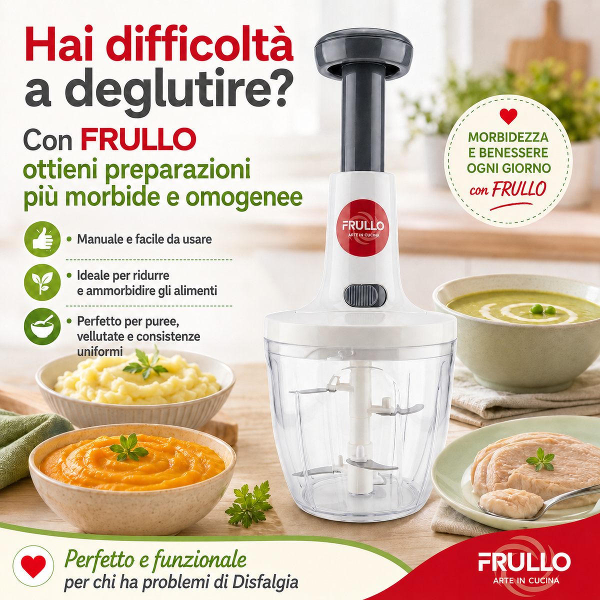 FRULLO il tuo Tritatutto Professionale!