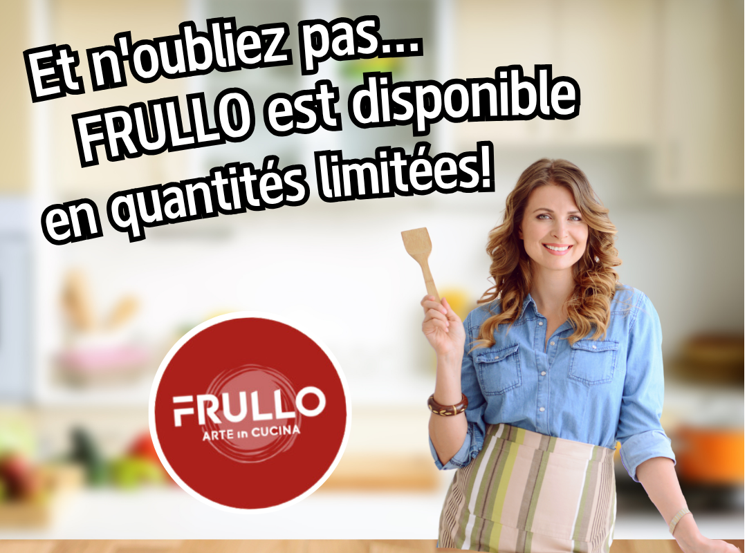 FRULLO votre Hachoir Professionnel !