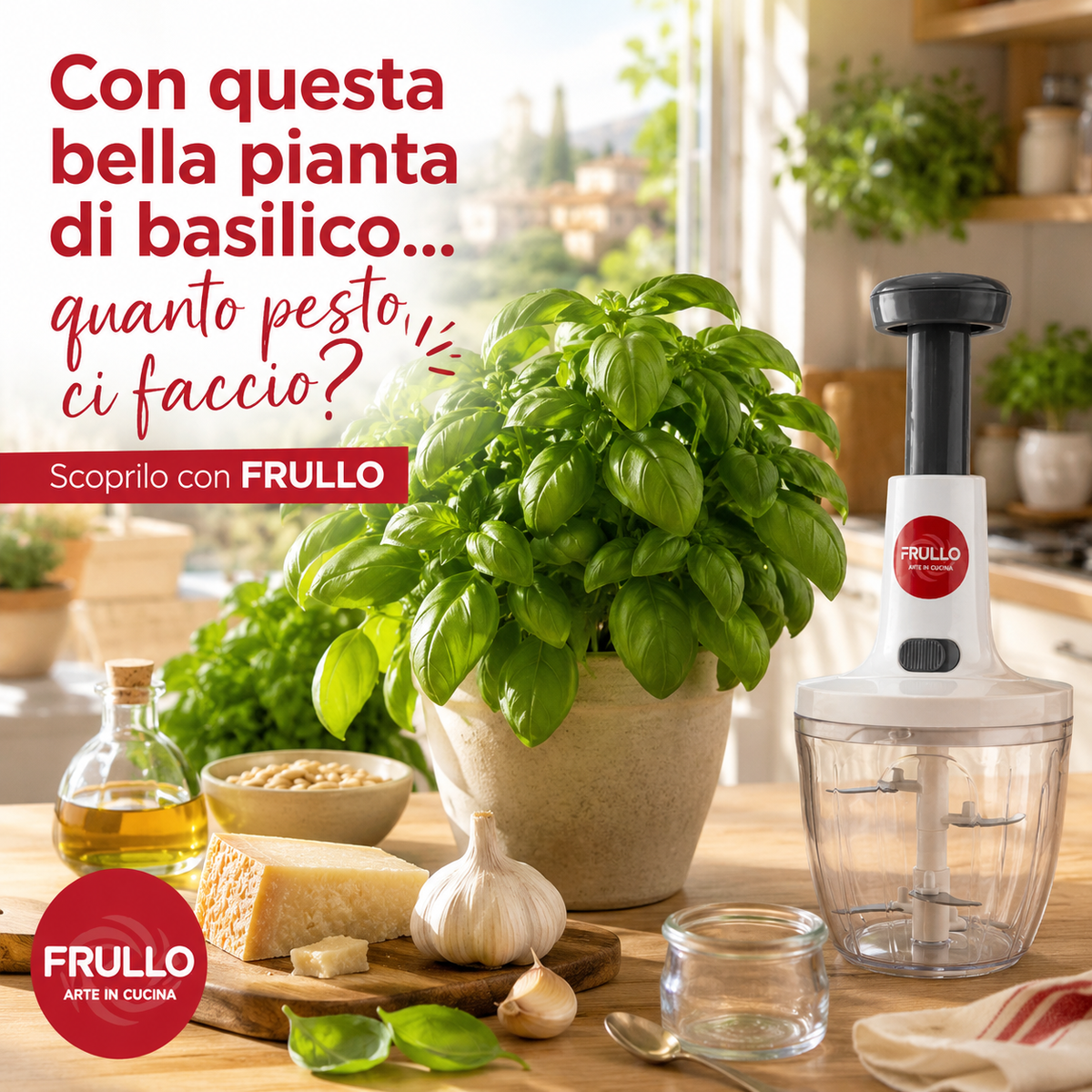 FRULLO il tuo Tritatutto Professionale!